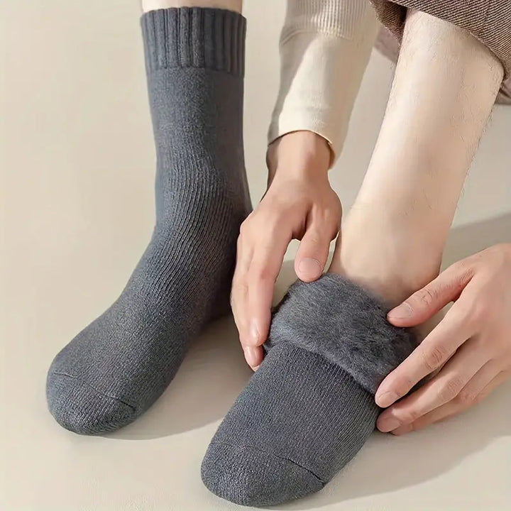 gray Warm Thermal Socks