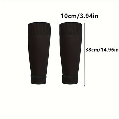 Black Socks Sleeves Providing Support and Compression for Sports