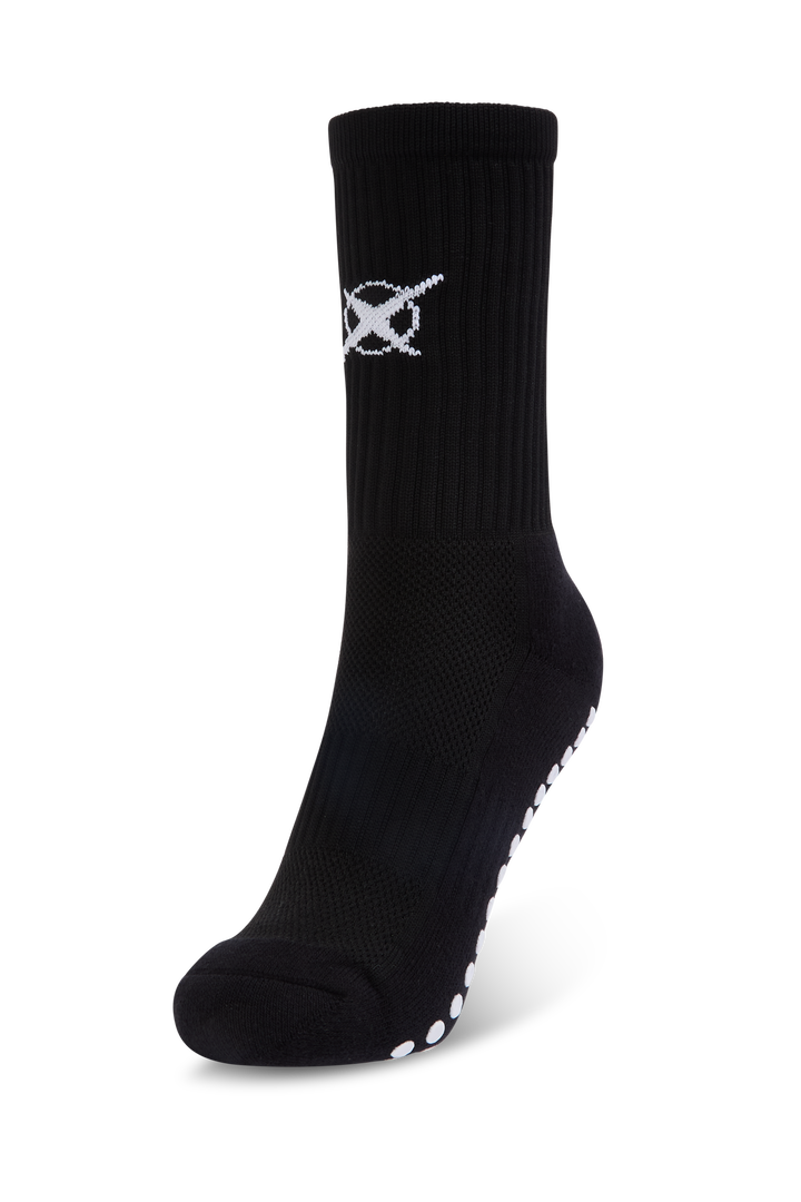 Football Grip Socks X Black Anti-Slip