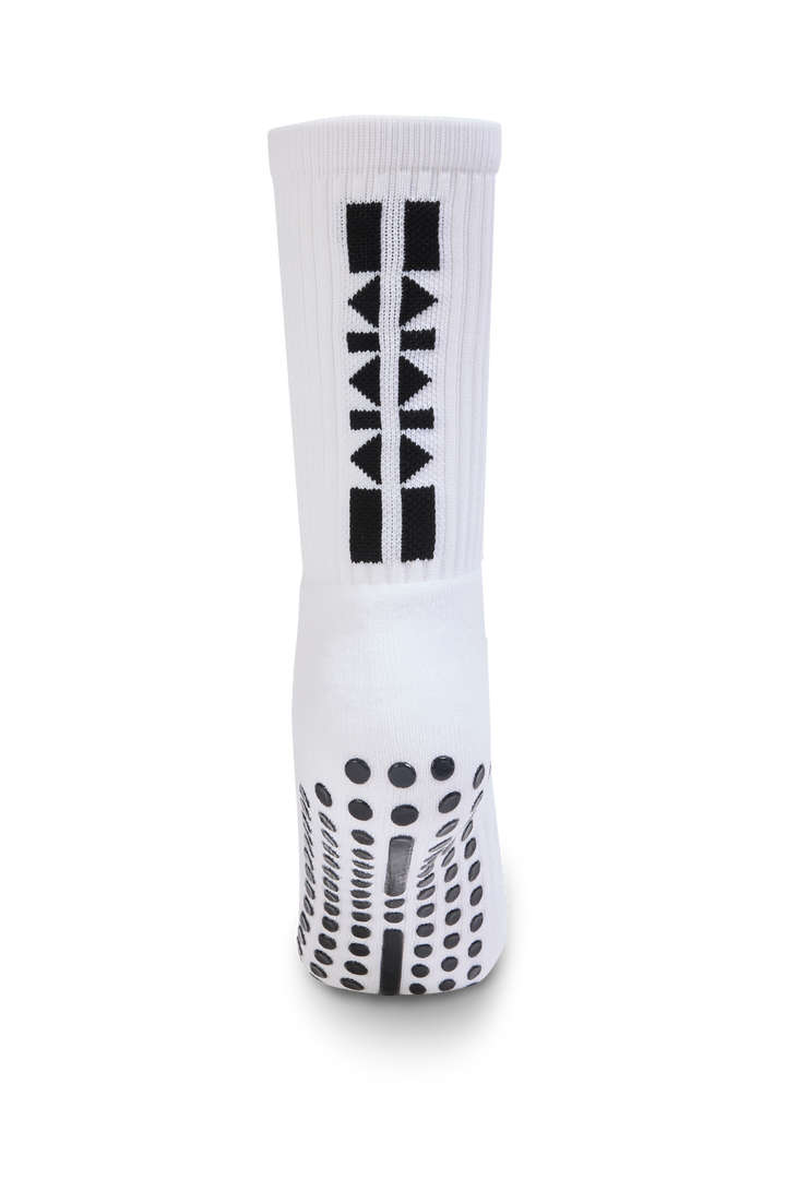 Football Grip Socks X White Anti-Slip